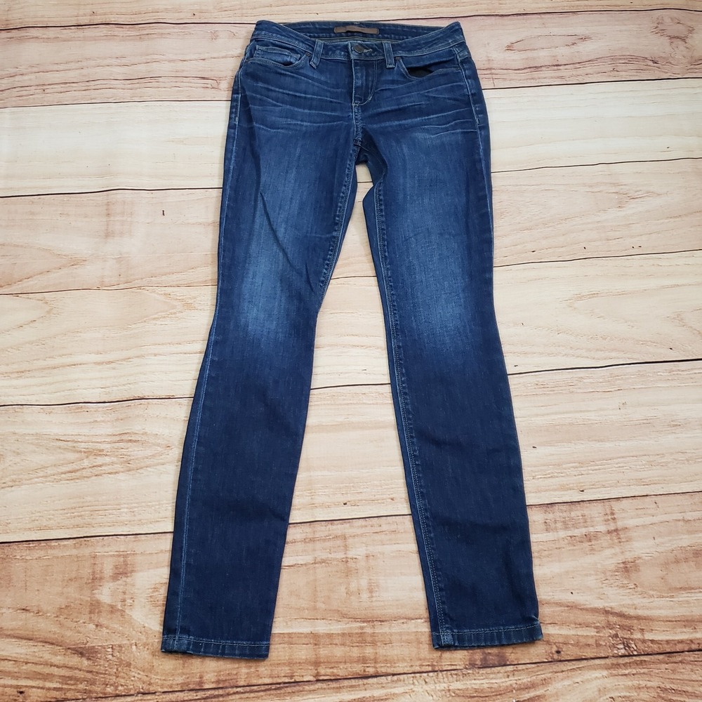 Joes Jeans Womens 24 Blue Skinny Ankle Jeggings Denim Pockets Ladies 25x28